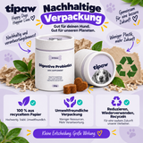 Probiotika-Kausnacks für Hunde – Verpackung aus recycelter Pappe