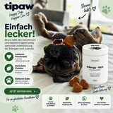 Haut & Fell Kausnacks für Hunde – Hund mit Produktvorteilen