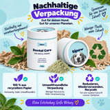 Zahnpflege-Pulver für Hunde – Verpackung aus recycelter Pappe